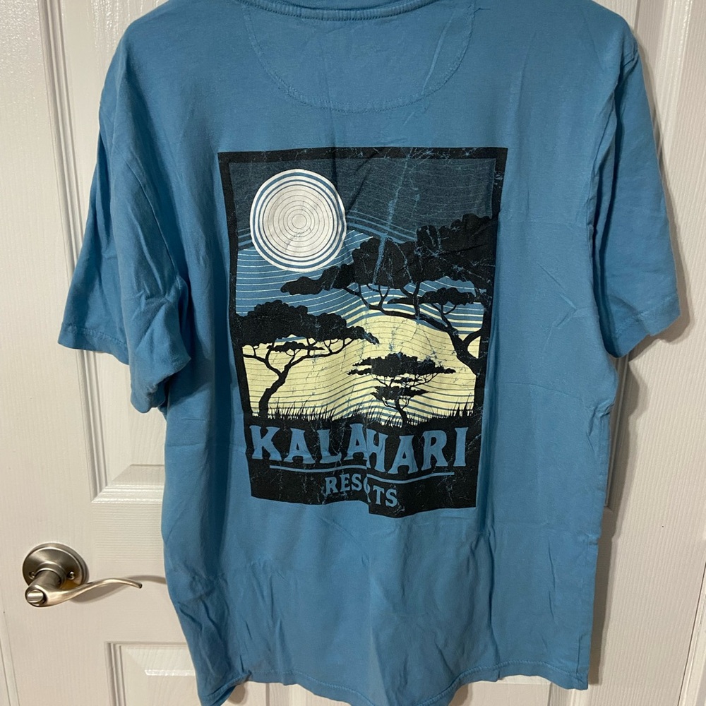 Kalahari Resorts Sky Blue Graphic Tee - Men's Short Sleeve